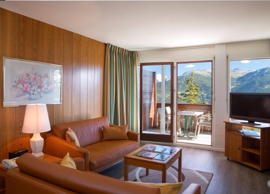 Helvetia Intergolf Appart Hôtel Crans Montana Double exécutive