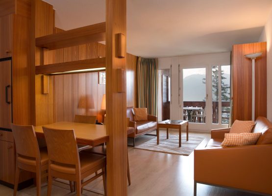 Helvetia Intergolf Appart Hôtel Crans Montana Appartement  pièces