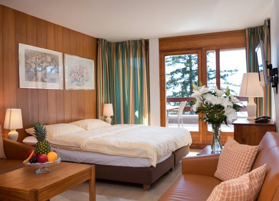 Helvetia Intergolf Appart Hôtel Crans Montana Studio